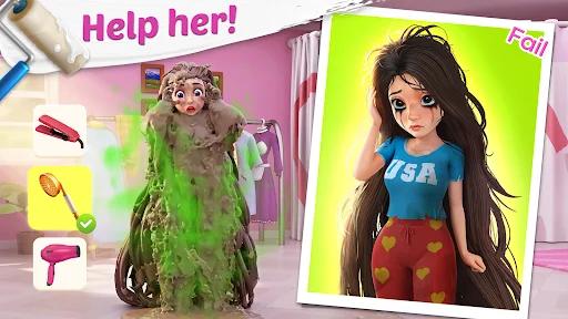 Project Makeover डाउनलोड करें – स्टाइल और मेकअप गेम - Screenshot 13