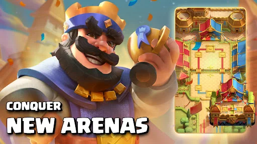 Clash Royale डाउनलोड करें – रीयल-टाइम PvP रणनीति गेम - Screenshot 14