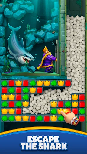Royal Match डाउनलोड करें – किंग रॉबर्ट के महल को सजाएं और पहेलियाँ सुलझाएं - Screenshot 2