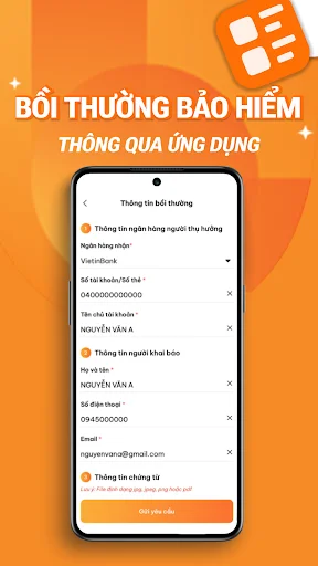 DIIN – Bảo hiểm 24/7 डाउनलोड करें – सुरक्षित बीमा, केवल 3 चरणों में - Screenshot 5