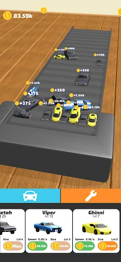 Idle Treadmill 3D डाउनलोड करें – मज़ेदार कार क्रैश सिमुलेशन गेम - Screenshot 1
