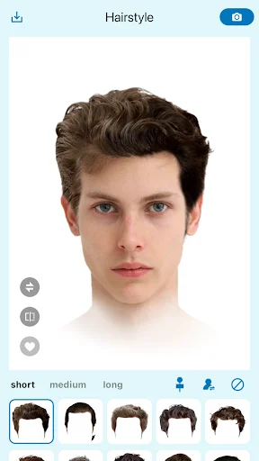 Hairstyle Try On – AI Haircut डाउनलोड करें – अपना हेयरस्टाइल बदलें - Screenshot 21