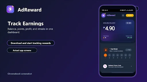 AdReward: Earn & Grow डाउनलोड करें – विज्ञापन देखकर पैसे कमाएं - Screenshot 25