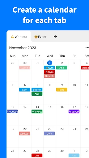 Plan Calendar डाउनलोड करें – व्यवस्थित रहें और अपना शेड्यूल प्रबंधित करें - Screenshot 18