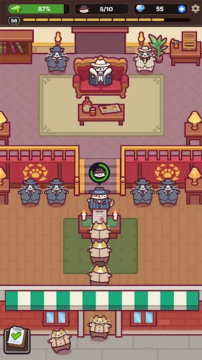 Cat Mafia: Idle Tycoon Games डाउनलोड करें – बिल्लियों का साम्राज्य बनाएं - Screenshot 1