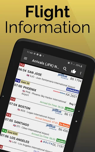 Leeds Bradford Airport Flights डाउनलोड करें – रियल-टाइम उड़ान अपडेट - Screenshot 13
