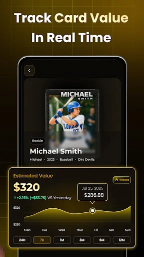 Sports Card Value Scanner डाउनलोड करें – स्पोर्ट्स कार्ड्स की कीमत जानें - Screenshot 2