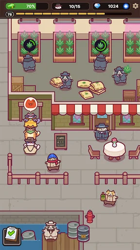 Cat Mafia: Idle Tycoon Games डाउनलोड करें – बिल्लियों का साम्राज्य बनाएं - Screenshot 3