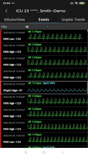 Mindray Mobile Viewer डाउनलोड करें – रीयल-टाइम पेशेंट मॉनिटरिंग - Screenshot 5