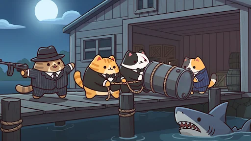 Cat Mafia: Idle Tycoon Games डाउनलोड करें – बिल्लियों का साम्राज्य बनाएं - Screenshot 22