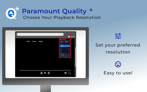 Paramount Quality+ डाउनलोड करें – Paramount+ वीडियो क्वालिटी कंट्रोल - Screenshot 1