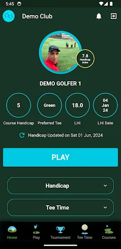Online Golf App डाउनलोड करें – गोल्फ संचालन के लिए सर्वश्रेष्ठ वेब सॉफ़्टवेयर - Screenshot 7