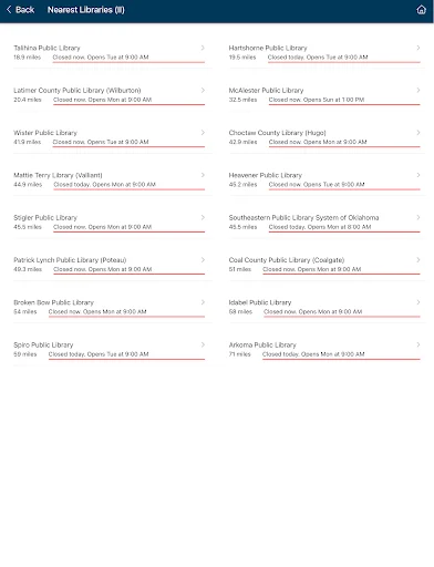 SE Oklahoma Library System डाउनलोड करें – डिजिटल लाइब्रेरी एक्सेस - Screenshot 17