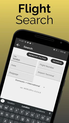Leeds Bradford Airport Flights डाउनलोड करें – रियल-टाइम उड़ान अपडेट - Screenshot 5