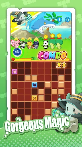 Block Puzzle : Cubemon डाउनलोड करें – बेस्ट ब्लॉक पज़ल गेम - Screenshot 3