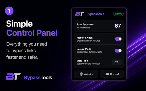 Bypass Tools Helper डाउनलोड करें – तेज़ और सुरक्षित ब्राउज़िंग - Screenshot 1