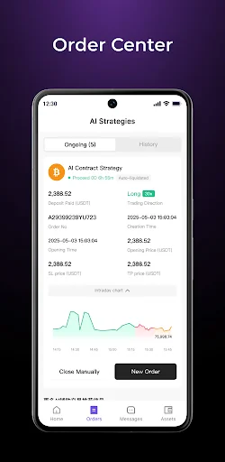 DeepTradeX डाउनलोड करें – AI और Web3 के साथ क्रिप्टो ट्रेडिंग - Screenshot 2