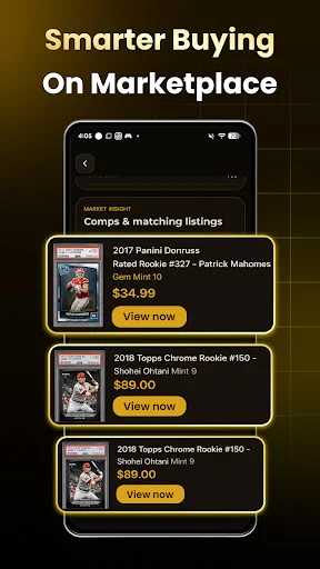 Sports Card Value Scanner डाउनलोड करें – स्पोर्ट्स कार्ड्स की कीमत जानें - Screenshot 15