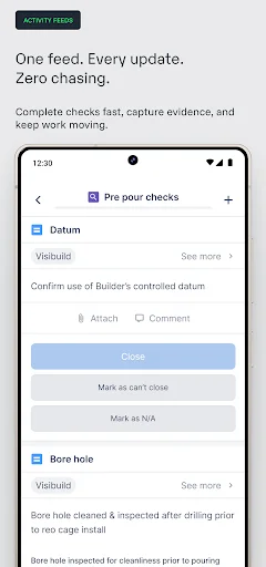 Visibuild डाउनलोड करें – निर्माण कार्य प्रबंधन और निरीक्षण टूल - Screenshot 5