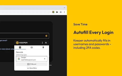 Keeper Password Manager डाउनलोड करें – सुरक्षित और तेज़ पासवर्ड सुरक्षा - Screenshot 2