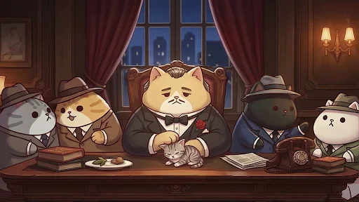 Cat Mafia: Idle Tycoon Games डाउनलोड करें – बिल्लियों का साम्राज्य बनाएं - Screenshot 7