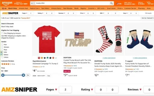AMZSniper डाउनलोड करें – Merch और KDP के लिए सर्वश्रेष्ठ फ्री टूल - Screenshot 4