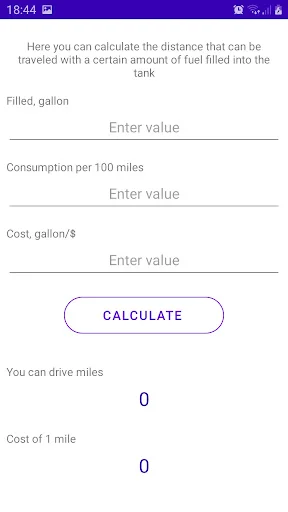 Fuel Calculator डाउनलोड करें – ईंधन खपत और दूरी का सटीक हिसाब - Screenshot 5