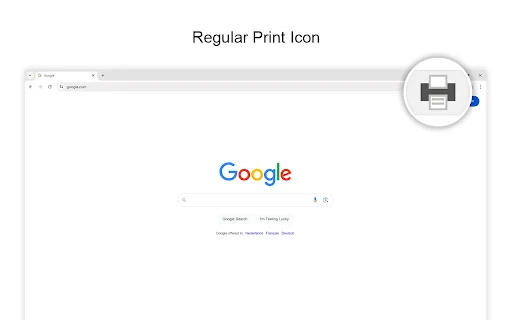 Print for Google Chrome डाउनलोड करें – एक क्लिक में प्रिंट करें - Screenshot 3