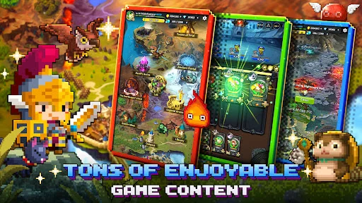 Triple Fantasy: Card RPG डाउनलोड करें – बेहतरीन पिक्सेल आर्ट और रणनीति - Screenshot 10