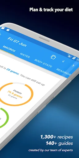 Keto Diet Tracker & Fasting डाउनलोड करें – कीटो रेसिपी और मैक्रो ट्रैकर - Screenshot 2