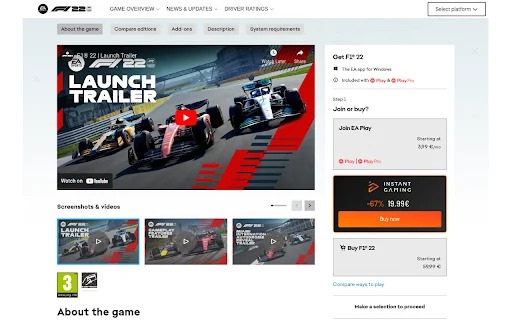 Instant Gaming एक्सटेंशन डाउनलोड करें – सस्ते गेम्स पाएं - Screenshot 5