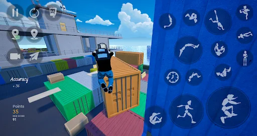 Ragkour: The Parkour Game डाउनलोड करें – बेहतरीन फ्री-रनिंग अनुभव - Screenshot 4