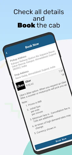 Cab Compare ऐप डाउनलोड करें – Uber और Ola का किराया चेक करें - Screenshot 6