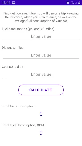 Fuel Calculator डाउनलोड करें – ईंधन खपत और दूरी का सटीक हिसाब - Screenshot 4