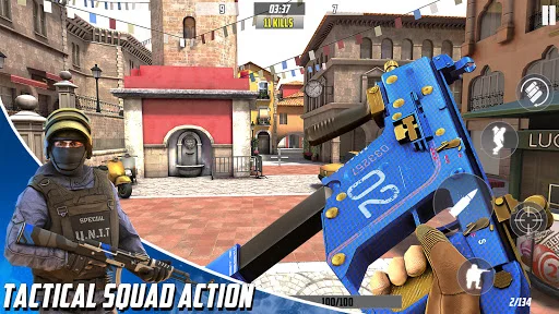 Hazmob FPS Gun Shooting Game डाउनलोड करें – बेहतरीन शूटिंग अनुभव - Screenshot 1