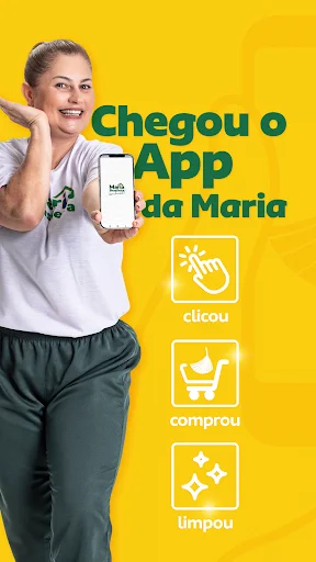 Maria Brasileira App डाउनलोड करें – घर की सफाई सेवाएँ आसान - Screenshot 1