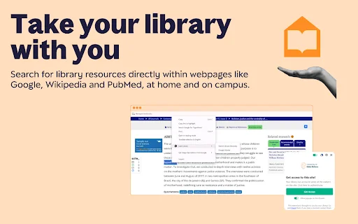 Lean Library डाउनलोड करें – अकादमिक शोध के लिए बेहतरीन टूल - Screenshot 1