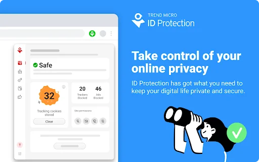 Trend Micro ID Protection डाउनलोड करें – सुरक्षित ब्राउज़िंग और गोपनीयता - Screenshot 1