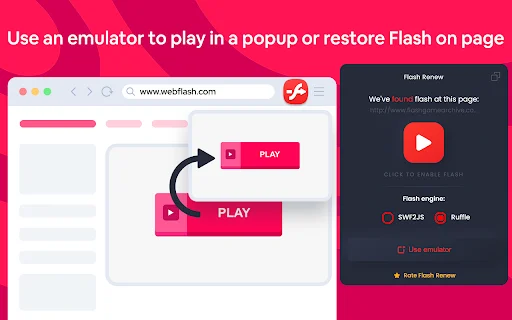 Flash Player Enable – Flash Emulator डाउनलोड करें | SWF प्लेयर - Screenshot 3