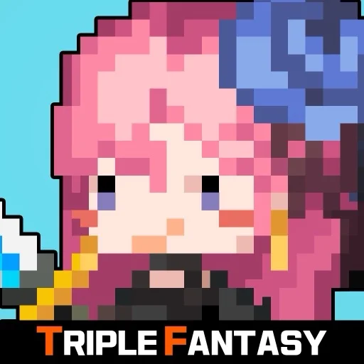 Triple Fantasy: Card RPG डाउनलोड करें – बेहतरीन पिक्सेल आर्ट और रणनीति