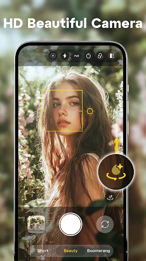 HD Camera: Sweet Selfie Beauty डाउनलोड करें – बेस्ट फोटो एडिटिंग - Screenshot 2