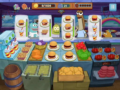 SpongeBob: Krusty Cook-Off डाउनलोड करें – बेस्ट कुकिंग गेम - Screenshot 24