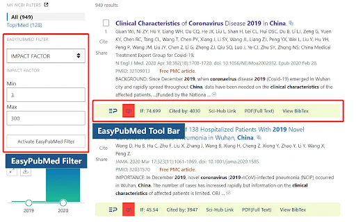 EasyPubMedicine डाउनलोड करें – PubMed के लिए सर्वश्रेष्ठ शोध उपकरण - Screenshot 2