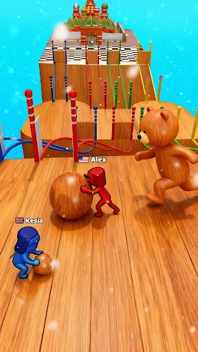 Snow Race 3D डाउनलोड करें – मजेदार स्नोबॉल रेसिंग गेम का आनंद लें - Screenshot 20