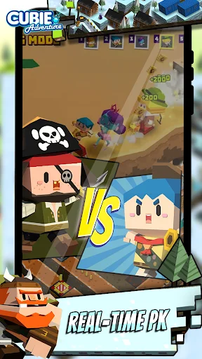 Cubie Adventure World डाउनलोड करें – मजेदार रन और जंप गेम - Screenshot 4