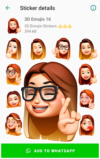 Funny Emojis Stickers डाउनलोड करें – WhatsApp के लिए बेहतरीन स्टिकर्स - Screenshot 6