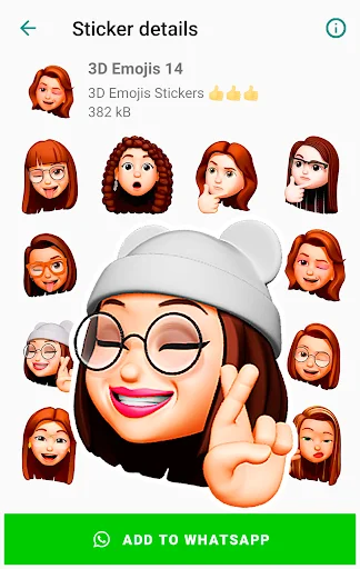 Funny Emojis Stickers डाउनलोड करें – WhatsApp के लिए बेहतरीन स्टिकर्स - Screenshot 16