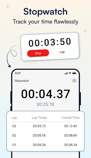 Clock Alarm डाउनलोड करें – समय पर जागें और व्यवस्थित रहें - Screenshot 4