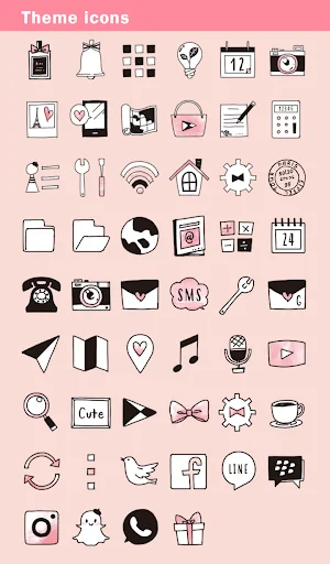 Pink Roller-skates Theme डाउनलोड करें – स्टाइलिश और क्यूट लुक - Screenshot 4