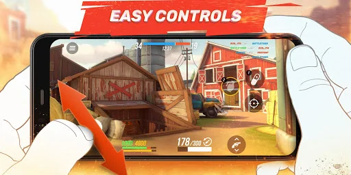 Guns of Boom डाउनलोड करें – बेस्ट 4v4 PvP शूटिंग गेम - Screenshot 8